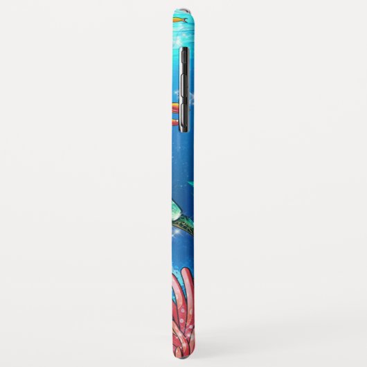 Kleurrijke Zee Turtle Case-Mate iPhone Case (Achterkant/links)