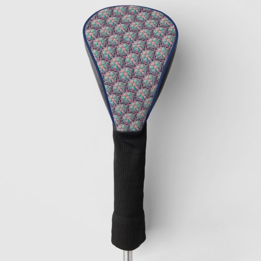 Kleurrijke Zee Turtle Golfheadcover (Voorkant)