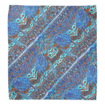 Kleurrijke Zee Turtle Wave Patterted
