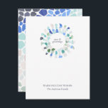 Kleurrijke Zeeen Glas Kerstkrans Feestdagenkaart<br><div class="desc">Als je het strand op zoek bent naar een speciale schat en op een prachtig gekleurd stuk zee glas gestuitte,  kun je het plezier van de eenvoudige vorm en doorschijnende kleur begrijpen. Deze kleurrijke interpretatie van zee glazen kleuren zal u herinneren aan warme zomerdagen.</div>