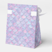 Kleurrijke Zeemeermin schaal Alle leeftijden Verja Bedankdoosjes (Achterkant)