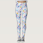Kleurrijke Zeemeermin-schaal Leggings<br><div class="desc">en kleurrijk schaalpatroon van de zeemeermin.</div>