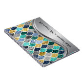 Kleurrijke Zeemeermin Schalen HR humor Notitieboek (Rechterzijde)