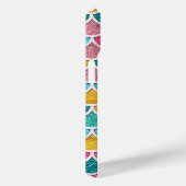 Kleurrijke Zeemeermin Schubben Monogram Case-Mate iPhone Case (Achterkant / Rechts)