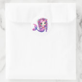 Kleurrijke zeemeermin Stickers (Tas)