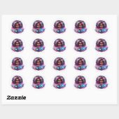 Kleurrijke zeemeermin Stickers (Vel)