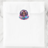 Kleurrijke zeemeermin Stickers (Tas)