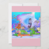 Kleurrijke zeepaardkaart kaart (Voorkant)