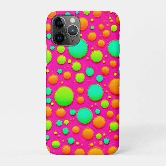Kleurrijke Zeepbel Pop van Kleur Ontwerp Case-Mate iPhone Case (Achterkant)