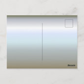 Kleurrijke zeepbellen drijven briefkaart (Achterkant)