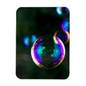 Kleurrijke zeepbellen drijven magneet (Verticaal)