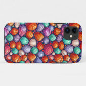 Kleurrijke zeeschelpen Case-Mate iPhone case (Achterkant (horizontaal))