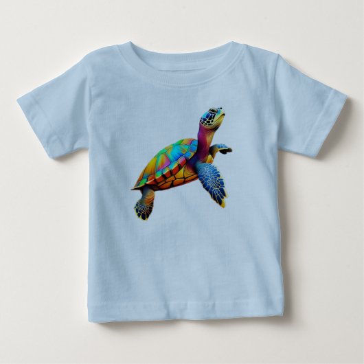 Kleurrijke zeeschildpad (Voorkant)
