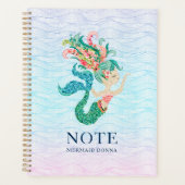 Kleurrijke zeeschildpad planner (Voorkant)