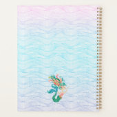 Kleurrijke zeeschildpad planner (Achterkant)