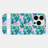 Kleurrijke Zeeschildpadden Geborduurd  Case-Mate iPhone Case (Achterkant (horizontaal))