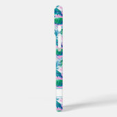 Kleurrijke Zeeschildpadden met Monogram Case-Mate iPhone Case (Achterkant / Links)