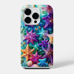 Kleurrijke Zeester  iPhone 14 Plus Hoesje