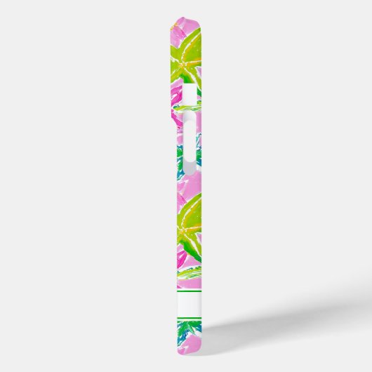 Kleurrijke Zeester Monogram Case-Mate iPhone Case (Achterkant / Links)