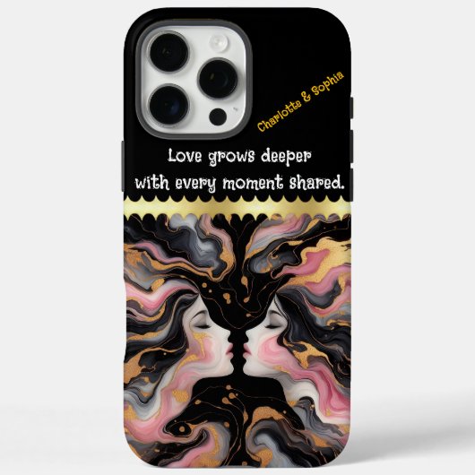 Kleurrijke zielen omarmen in harmonie. Case-Mate iPhone case (Achterkant)