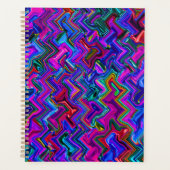 Kleurrijke Zigzag #1 - Planner (Voorkant)