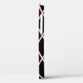 Kleurrijke zigzag gestreepte patroonachtergrond. I Case-Mate iPhone Case (Achterkant / Links)