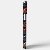Kleurrijke zigzag Karo-stappen Case-Mate iPhone Ho Case (Achterkant / Rechts)