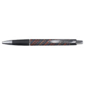 kleurrijke zigzag Karo-stappen Pen (Achterkant)