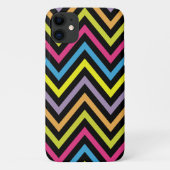kleurrijke zigzag, regenboogzigzag, kleurrijke Che Case-Mate iPhone Case (Achterkant)