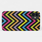 kleurrijke zigzag, regenboogzigzag, kleurrijke Che Case-Mate iPhone Case (Achterkant (horizontaal))