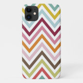 kleurrijke zigzag, regenboogzigzag, kleurrijke Che Case-Mate iPhone Case (Achterkant)