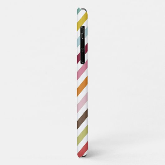 kleurrijke zigzag, regenboogzigzag, kleurrijke Che Case-Mate iPhone Case (Achterkant/links)