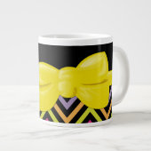 kleurrijke zigzag, regenboogzigzag, kleurrijke Che Grote Koffiekop (Voorkant rechts)