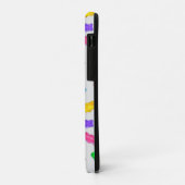 Kleurrijke zoete beren op zilver Case-Mate iPhone case (Achterkant/links)