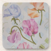 KLEURRIJKE ZOETE ERWTEN ONDERLEGGERS DRANKJES ONDERZETTER (Voorkant)