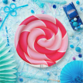 Kleurrijke zoete lolly's Borden Papieren Bordje (Feest)