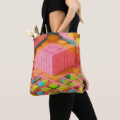Kleurrijke Zoetheid Tote Bag (Dichtbij)