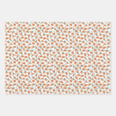 Kleurrijke zomer bloemen inpakpapier vel (Voorkant 2)