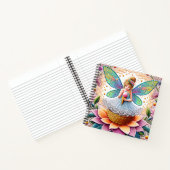 Kleurrijke zomer Fairy Two illustratie Notitieboek (Binnen)