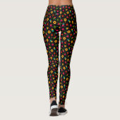 Kleurrijke zomer ijsje leggings (Achterkant)