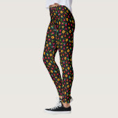 Kleurrijke zomer ijsje leggings (Links)