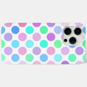 Kleurrijke Zomer Licht Polka Dots Art Patroon Case-Mate iPhone Case (Achterkant (horizontaal))