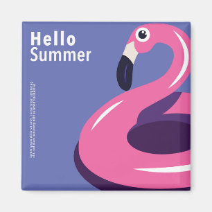 Kleurrijke zomer magneet