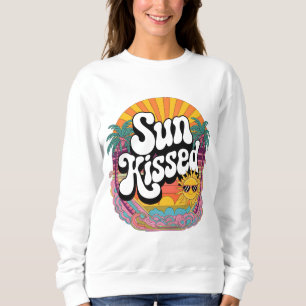 Kleurrijke Zomer Vibes Palm Tree kunstwerk voor T- Trui