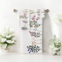 Kleurrijke zomer Wildflower Patroon