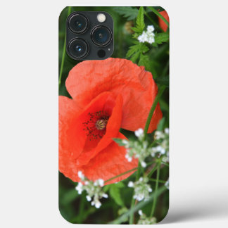Kleurrijke zomerbloem in groene vegetatie Case-Mate iPhone case