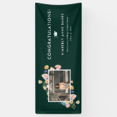 Kleurrijke zomerFloral Afstuderen Foto banner (Verticaal)