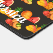 Kleurrijke zomerfruitsalade bureaumat (Hoek)