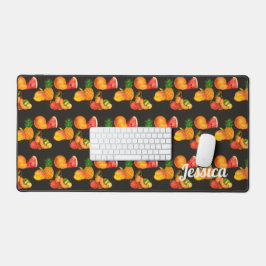 Kleurrijke zomerfruitsalade bureaumat