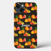 Kleurrijke zomerfruitsalade Case-Mate iPhone case (Achterkant)